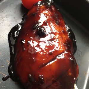 AVO Honey Barbecue Sauce on Chicken Drumstick