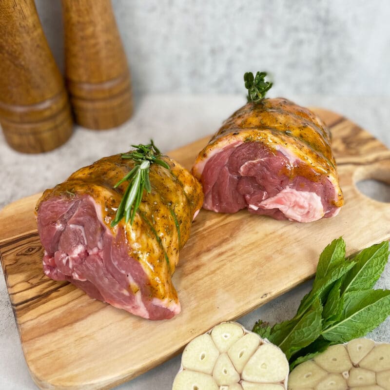 AVO Lafiness Rosemary Butchers' Marinade on Lamp Rump