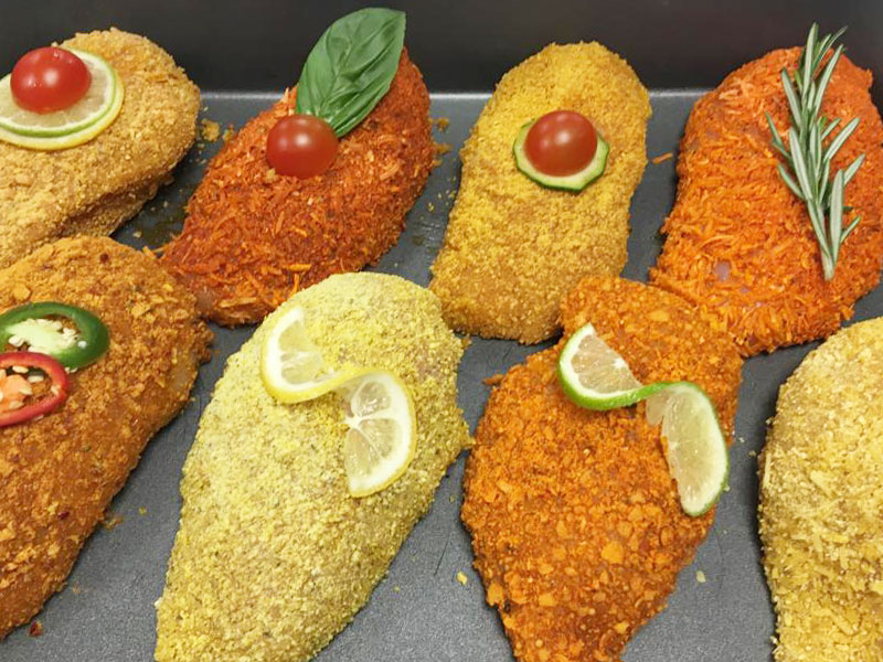 Luxury Chicken Kievs with an AVO Crumb and Gourmet Filling