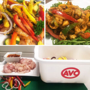 Chicken Stir Fry with AVO Lafiness Buffalo Marinade