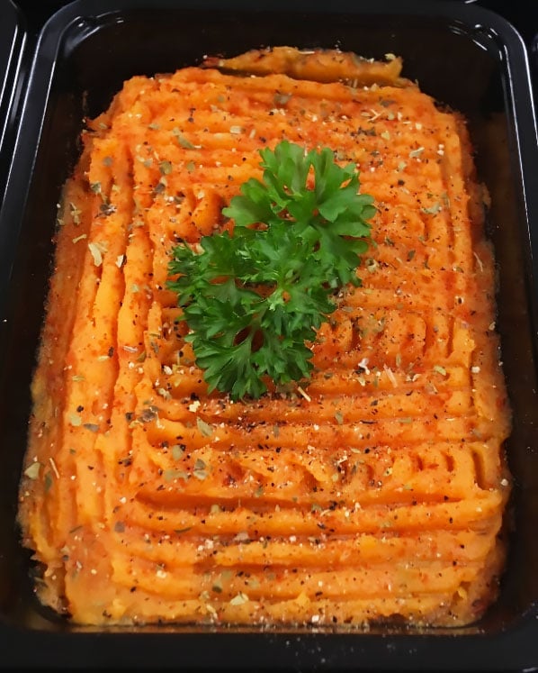 Spicy Mango Sweet Potato Mash