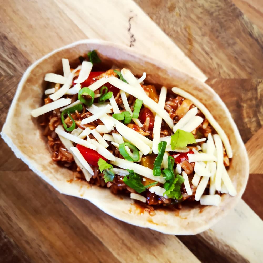 Barbecue Pulled Chicken Taco