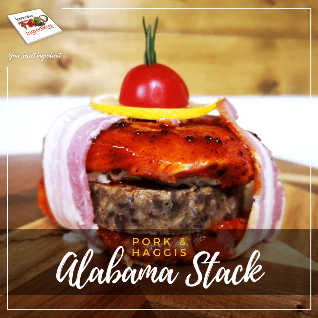 Alabama Pork & Haggis Stackers
