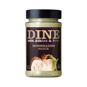 DINE IN with Atkins & Potts Classic Horseradish Sauce