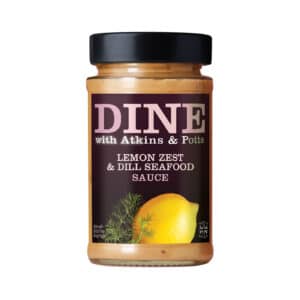 DINE IN with Atkins & Potts Seafood Sauce with Lemon Zest and Dill
