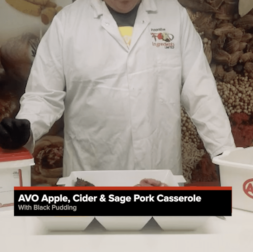 Video Tutorial: AVO Apple, Cider & Sage Pork Casserole with Black Pudding