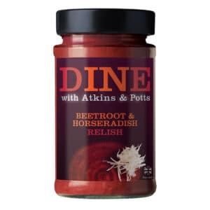 DINE IN with Atkins & Potts Beetroot and Horseradish Relish