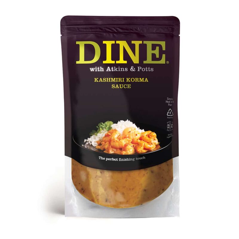 DINE IN with Atkins & Potts Kashmiri Korma Sauce