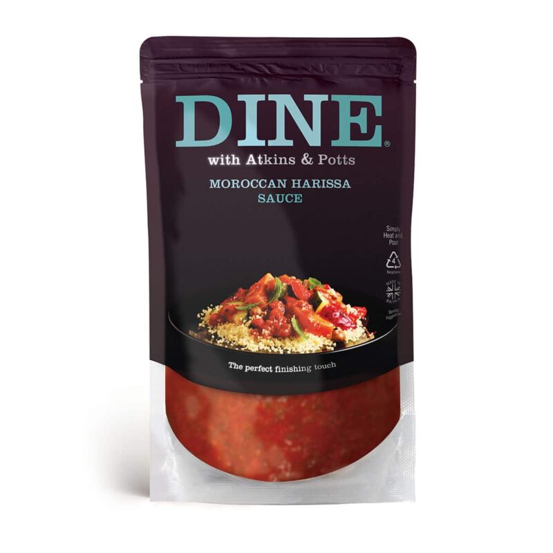 DINE IN with Atkins & Potts Moroccan Harissa Sauce