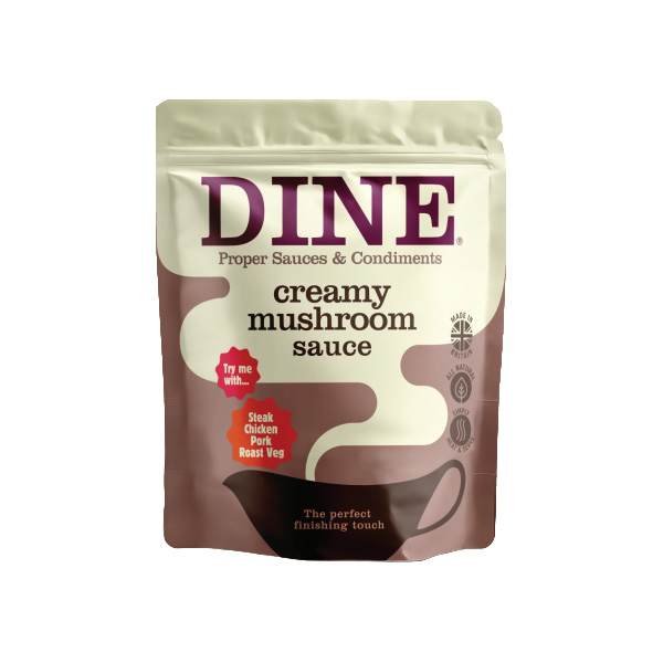 Dine Mushroom Pour Over Sauce