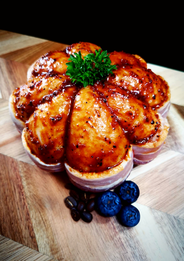 Coffee Black Pepper Chicken Cushion Innovative Food Ingredients