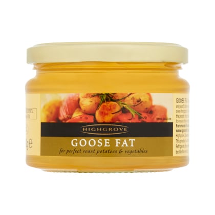 highgrove goose fat glass jar