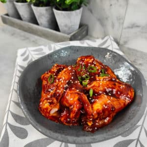Korean Marinade Chicken Wings - Uncooked