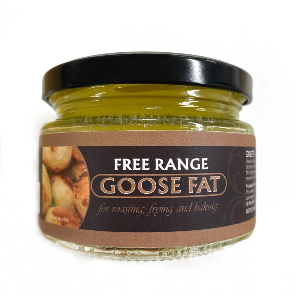 Free Range Goose Fat 12 x 180g Jars Innovative Food Ingredients