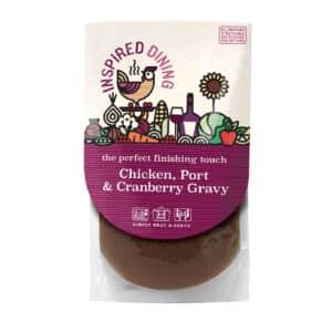 Inspired Dining Chicken, Port & Cranberry Gravy