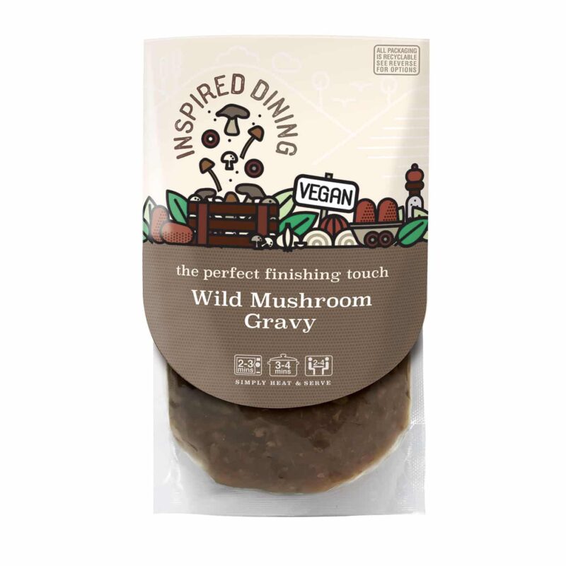Inspired Dining Wild Mushroom Gravy