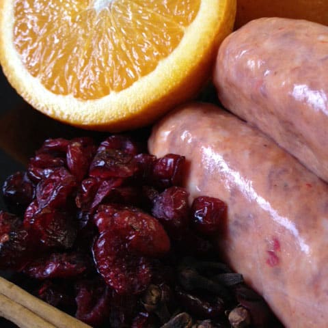 Leonards Orange & Cranberry Sausage Mix