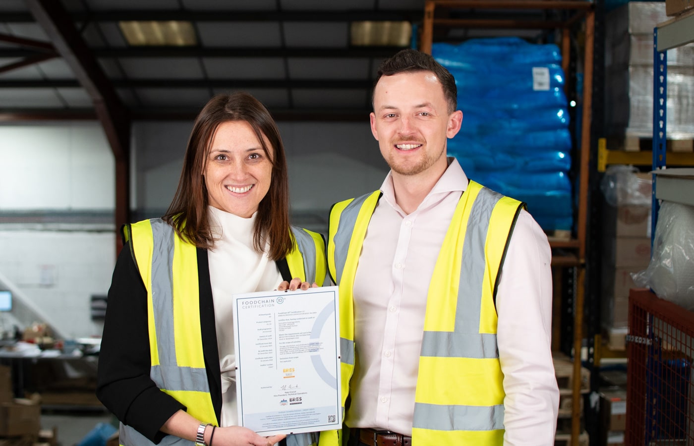 IFI have been awarded 'AA' Grading for BRCGS Global Standard for Storage and Distribution