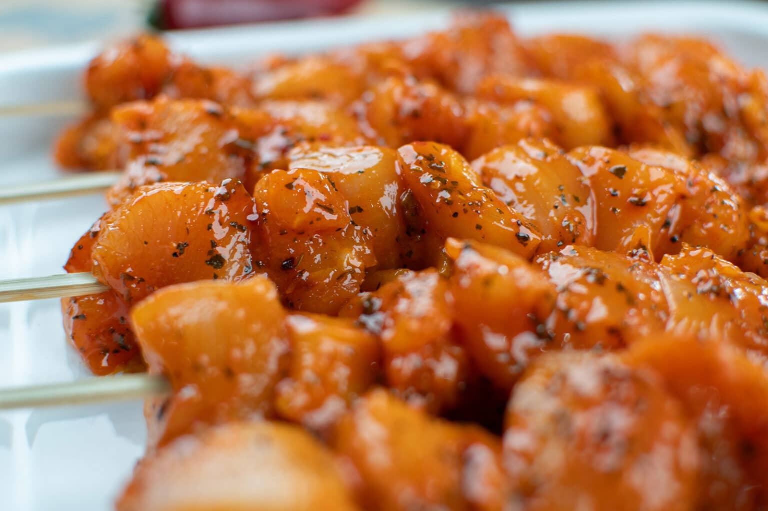 Hot Chilli & Garlic Chicken Kebabs
