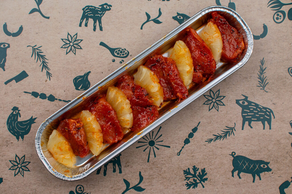 Tapas: Caribbean Jerk Pork & Pineapple