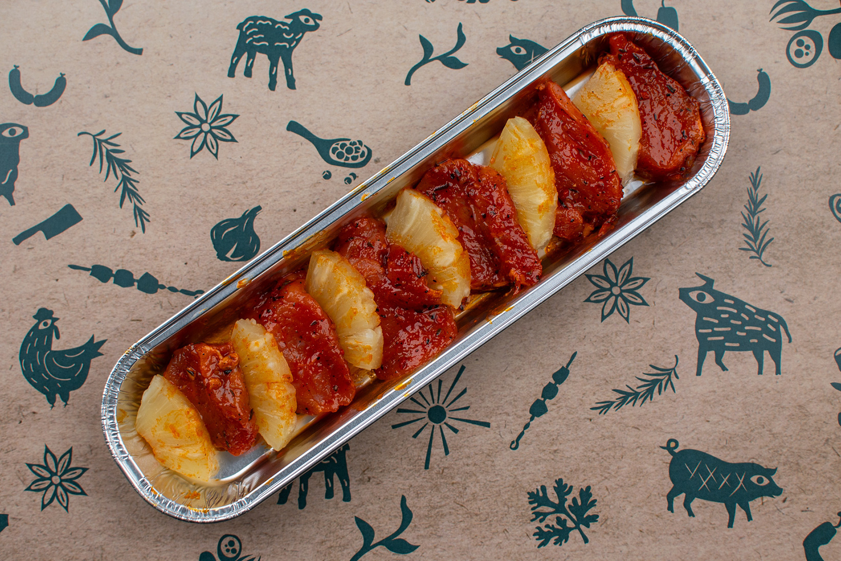 Tapas: Caribbean Jerk Pork & Pineapple