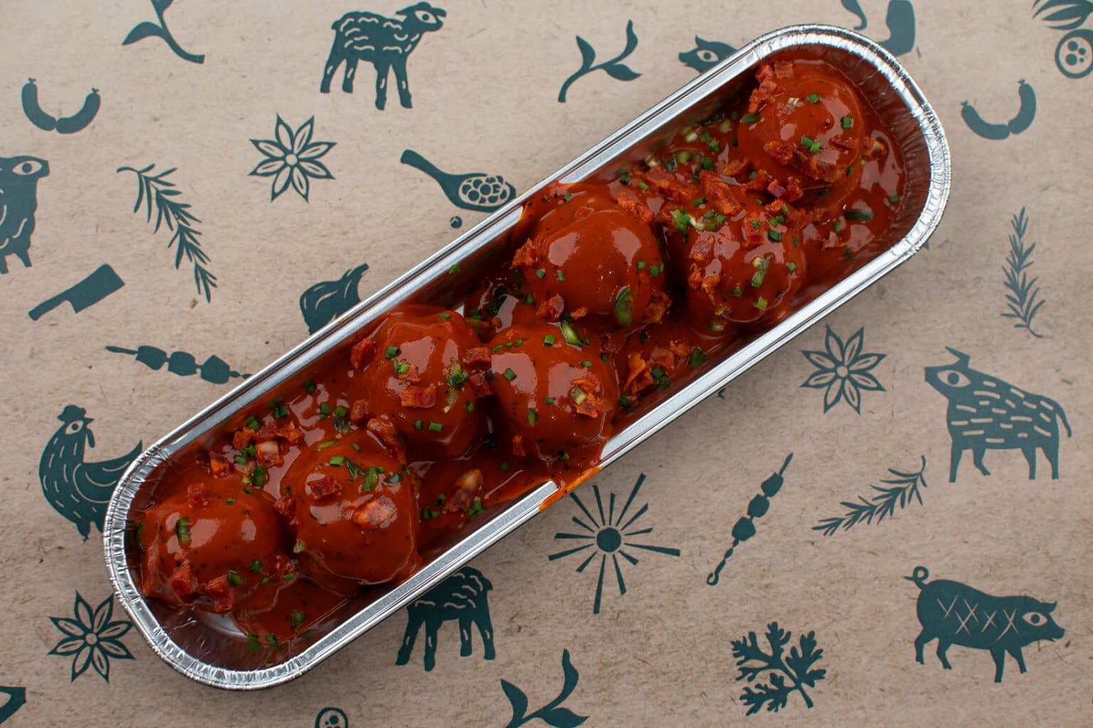 Tapas: Spanish Chorizo Spicy Lamb Albondigas