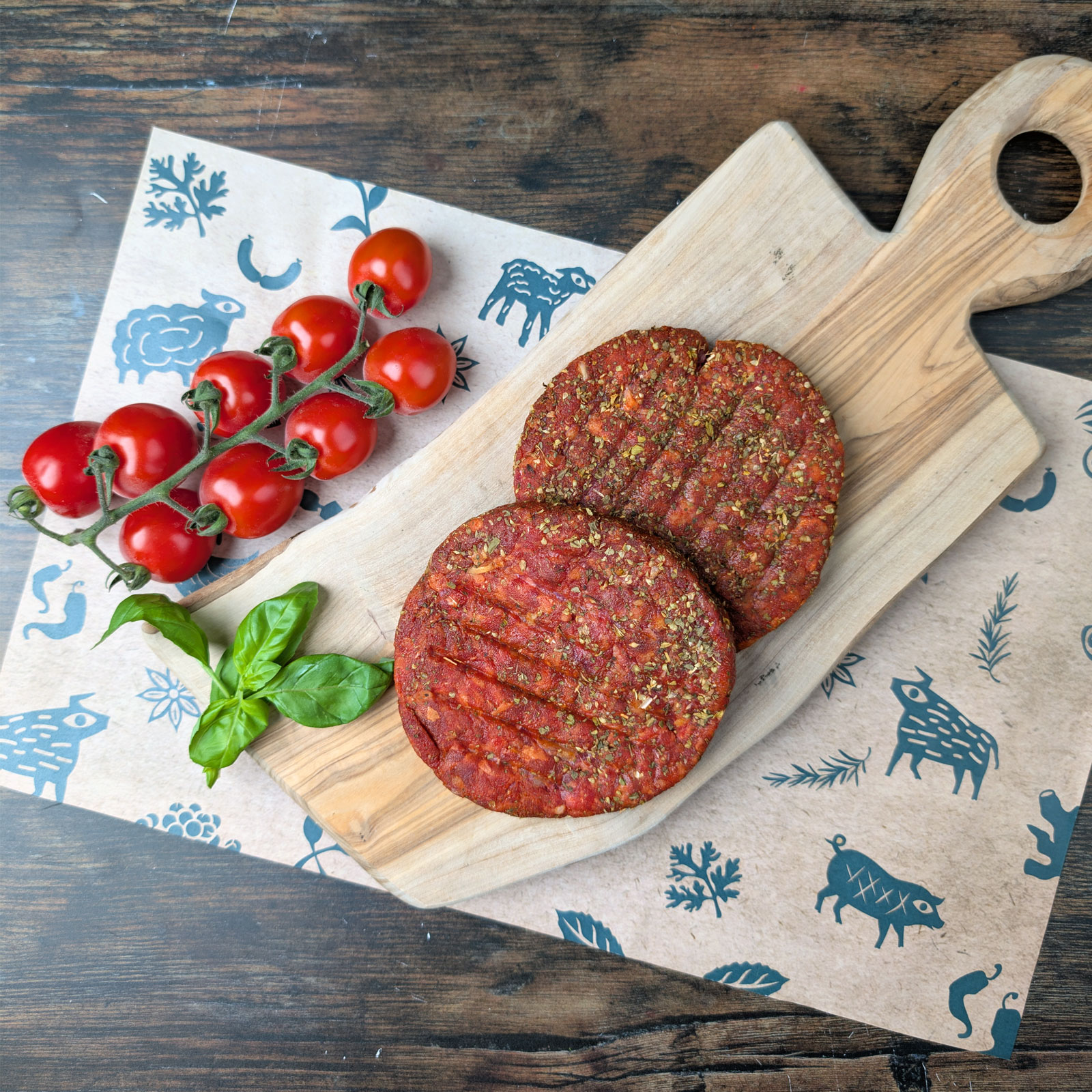 Rustic Tuscan Burger