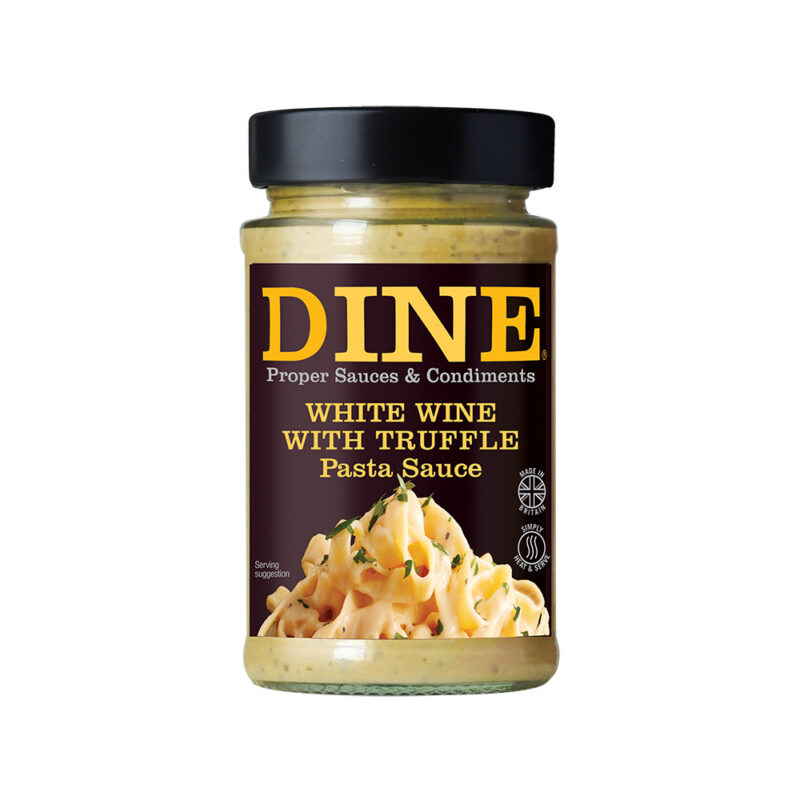 DINE-White-Wine-with-Truffle-Pasta-Sauce DINE White Wine & Truffle Pasta Sauce