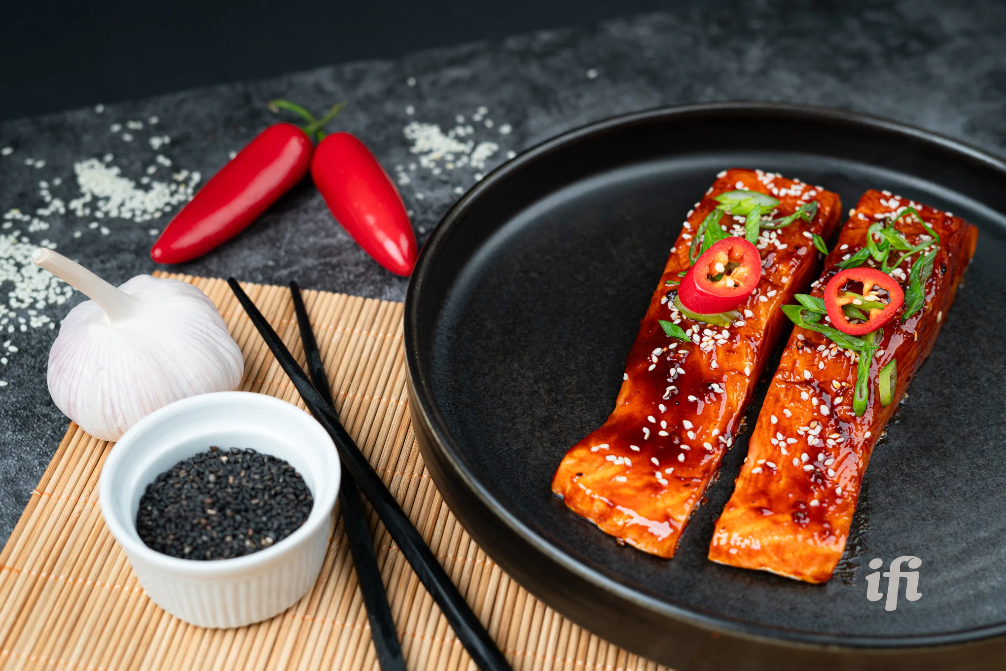 Korean Seoul Infused Salmon Fillets