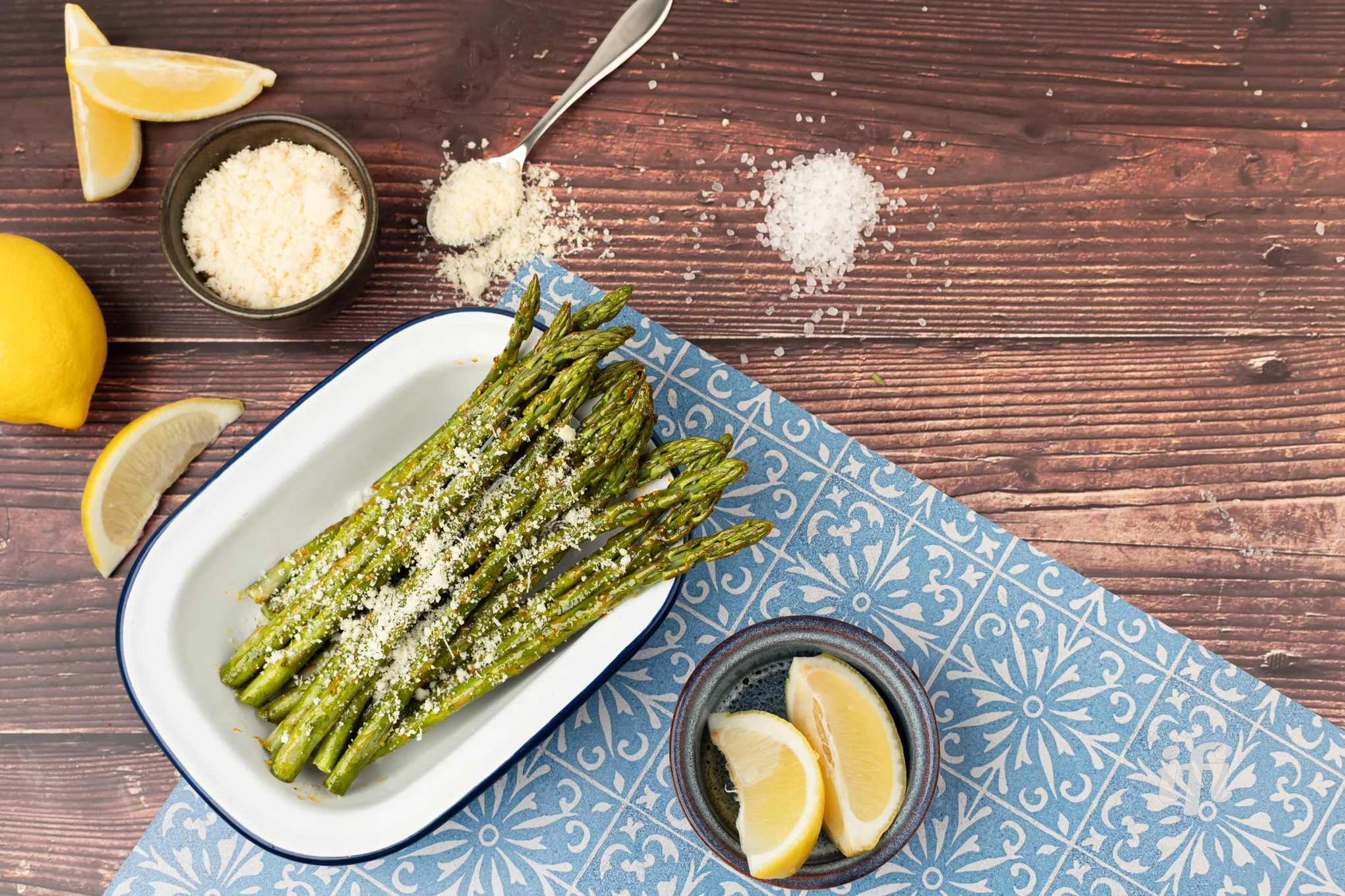 Lemon Parmesan Asparagus