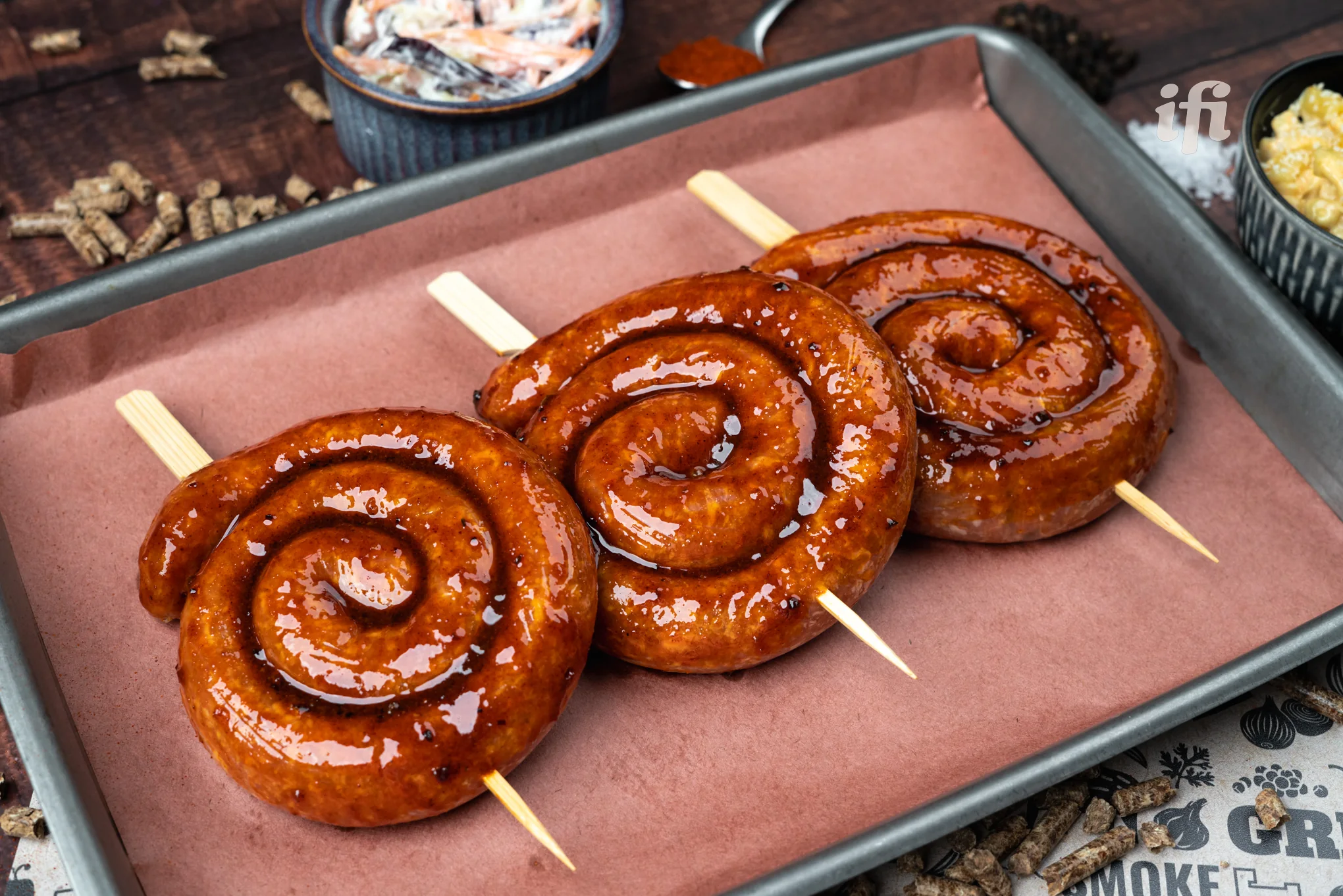 Smokey Maple Pinwheels