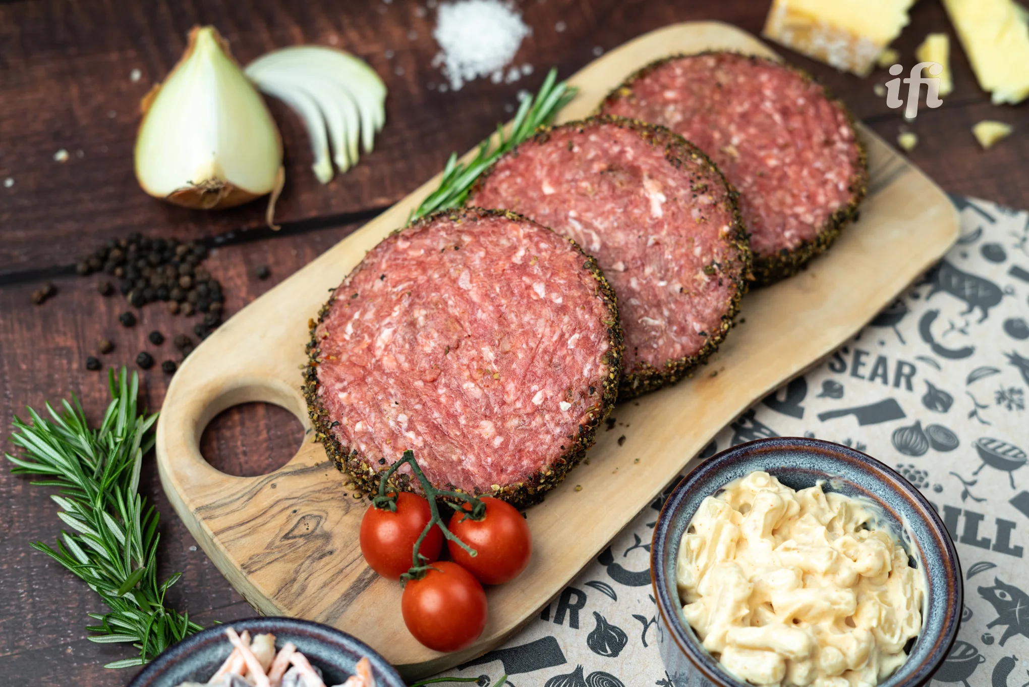 Steakhouse Pepper Burgers