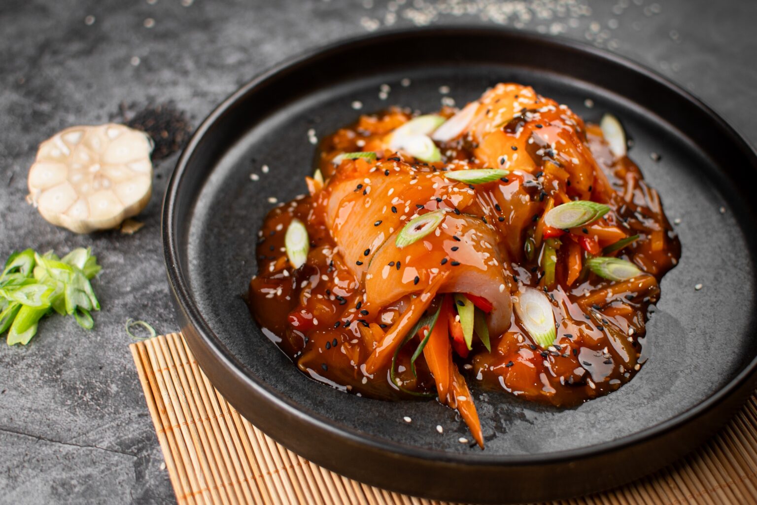Sweet & Sour Chicken Rolls