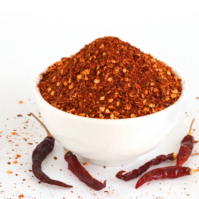 Crushed-Chilli-Flakes-2-3mm Crushed Chilli Flakes 2–3mm – Wholesale 1kg Pack